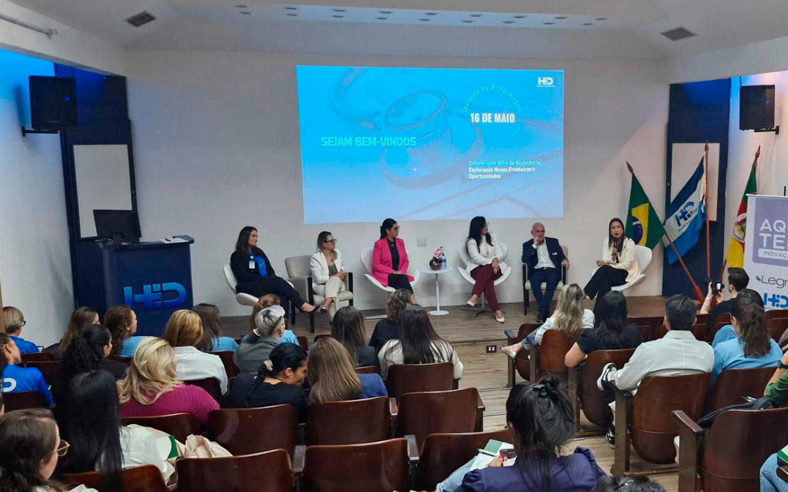 Legna apoia Jornada de Enfermagem do Hospital Ernesto Dornelles